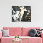 Toile La Belle Femme Dans Le grenier (Insitu(Salon))