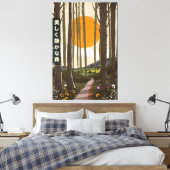 Toile La belle forêt calme (Insitu(Chambre))