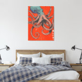 Toile La Belle Pieuvre (Insitu(Chambre))