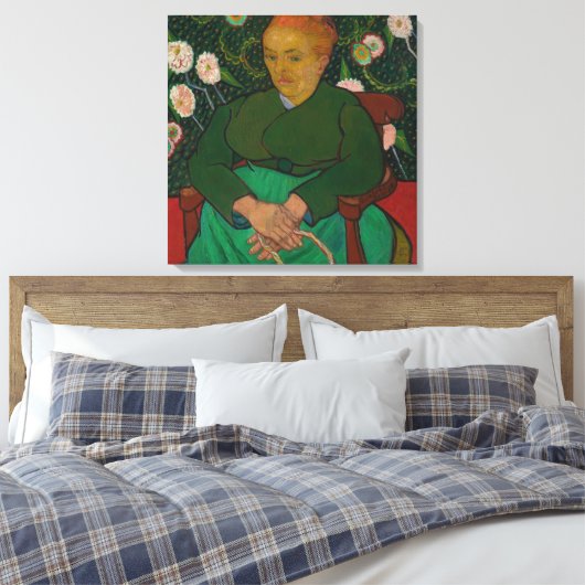 Toile La Berceuse (Woman Rocking a Cradle- Augustine-Ali (Insitu(Chambre))