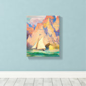 Toile La bonaventure de Newell Convers Wyeth (Insitu (Plancher de Bois))