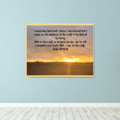 Toile La bonté de l'Éternel. (Insitu (Plancher de Bois))