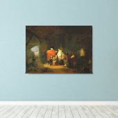 Toile La bonté de Louis XVI (Insitu (Plancher de Bois))