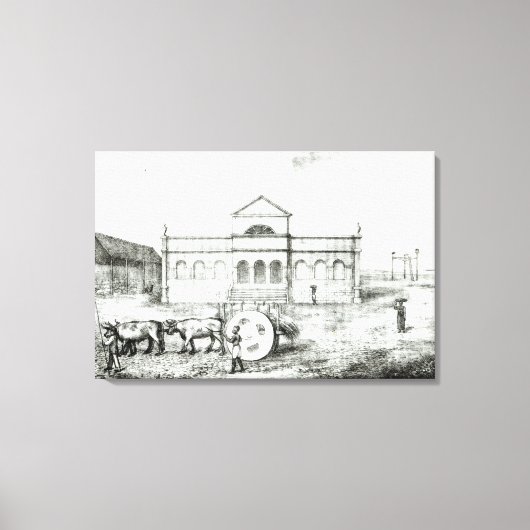 Toile La bourse de Rio, un piège public (Recto)