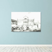 Toile La bourse de Rio, un piège public (Insitu (Plancher de Bois))