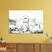 Toile La bourse de Rio, un piège public (Insitu(Salon))