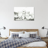 Toile La bourse de Rio, un piège public (Insitu(Chambre))