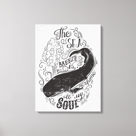 Toile La Brise De Mer Est Un Parfum (Recto)