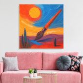 Toile La brosse des rêves (Insitu(Salon))