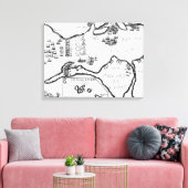 Toile La capture de Cadix en 1596 (gravure) (Insitu(Salon))