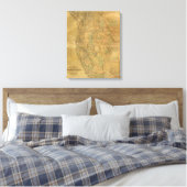 Toile La carte des États du Pacifique de Bancroft (Insitu(Chambre))