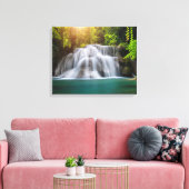 Toile La cascade d'Erawan | Kanjanaburi Thaïlande (Insitu(Salon))