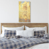 Toile La Cathédrale de Rouen, soleil couchant par Claude (Insitu(Chambre))