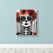 Toile La Catrina (Insitu (Plancher de Bois))