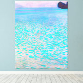 Toile La célèbre peinture de Gustav Klimt's Attersee. (Insitu (Plancher de Bois))