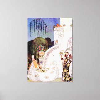 Toile La Cendrillon de Kay Nielsen quitte le bal