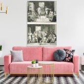 Toile La Cérémonie Mariage et la Manière de Divorce en (Insitu(Salon))