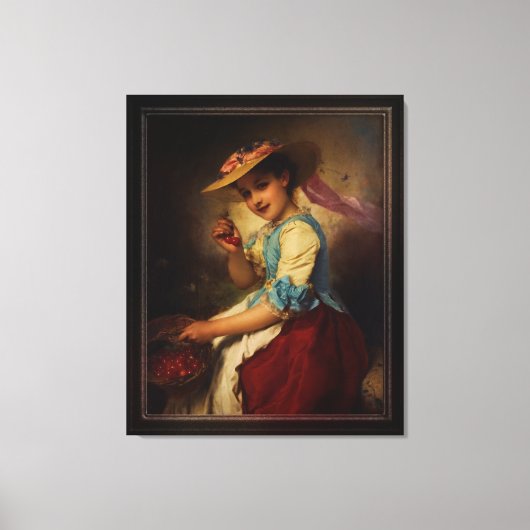 Toile La cerise de Adolphe Piot (Recto)