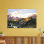 Toile La chaîne de Teton (Insitu(Salon))