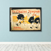 Toile "La Chaîne Simpson", Paris (litho couleur) (Insitu (Plancher de Bois))