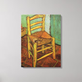 Toile La chaise de Vincent avec son pipe par Vincent van (Recto)