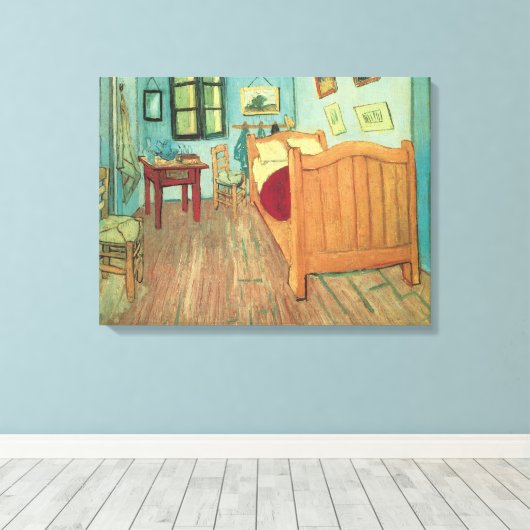 Toile La Chambre de Vincent à Arles (Insitu (Plancher de Bois))