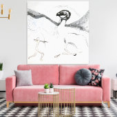 Toile La chasse (Insitu(Salon))