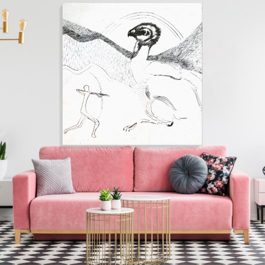 Toile La chasse (Insitu(Salon))