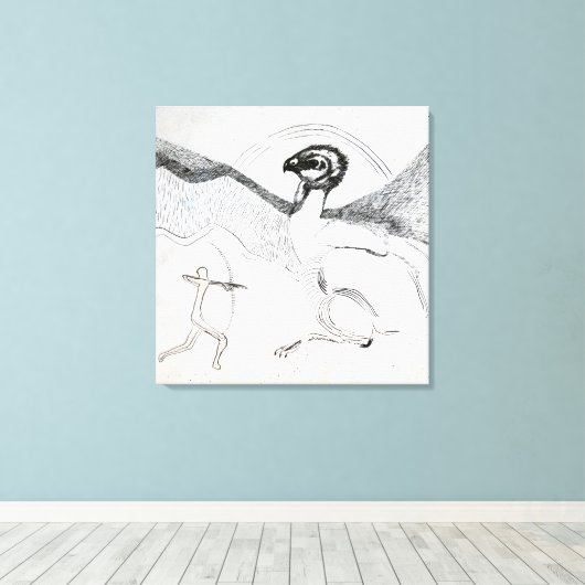 Toile La chasse (Insitu (Plancher de Bois))