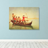 Toile La chasse au canard (Insitu (Plancher de Bois))