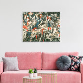 Toile La chasse aux tapisseries du Devonshire (Insitu(Salon))