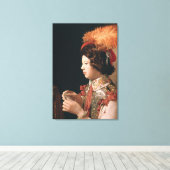 Toile La Cheat avec l'As des Diamants (Insitu (Plancher de Bois))