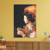 Toile La Cheat avec l'As des Diamants (Insitu(Salon))