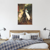 Toile La Cheval, Portrait de Giovanina (Insitu(Chambre))