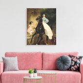 Toile La Cheval, Portrait de Giovanina (Insitu(Salon))
