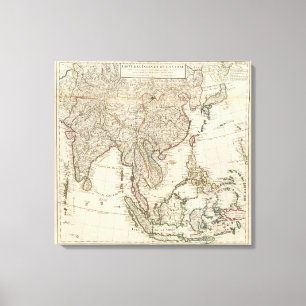 Toile La Chine, Inde, Asie
