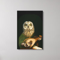 La Chouette Médiévale joue la Lute - Art Anthropom