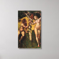 La Chute - Adam et Eve de Raphaël Sanzio