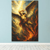Toile La chute de Lucifer (Insitu (Plancher de Bois))