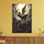 Toile La Chute de Lucifer du Ciel (Insitu(Salon))