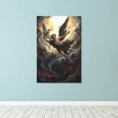 Toile La Chute de Lucifer du Ciel (Insitu (Plancher de Bois))