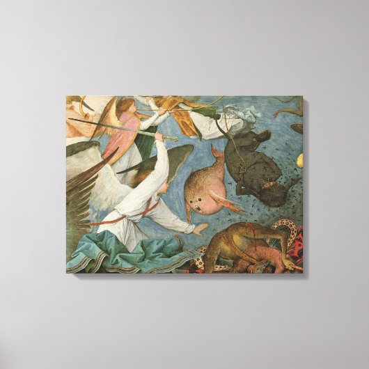 Toile La chute des anges rebelles, 1562 (Recto)