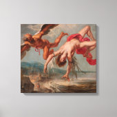 Toile La chute d'Icarus (par Jacob Peter Gowy) (Recto)