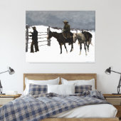 Toile La chute du Cowboy 1895 Frédéric Remington (Insitu(Chambre))