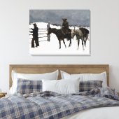 Toile La chute du Cowboy 1895 Frédéric Remington (Insitu(Chambre))
