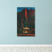 Toile La chute du feu de Glacier Point (Insitu (Plancher de Bois))