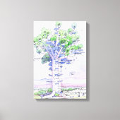 Toile La citta' albero (Recto)