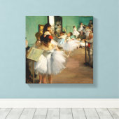Toile La Classe de Danse d'Edgar Degas (Insitu (Plancher de Bois))