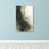 Toile La clé de la forêt — KŌAN (Insitu (Plancher de Bois))