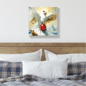 Toile La coccinelle et l'aigle blanc : un conte de la na (Insitu(Chambre))